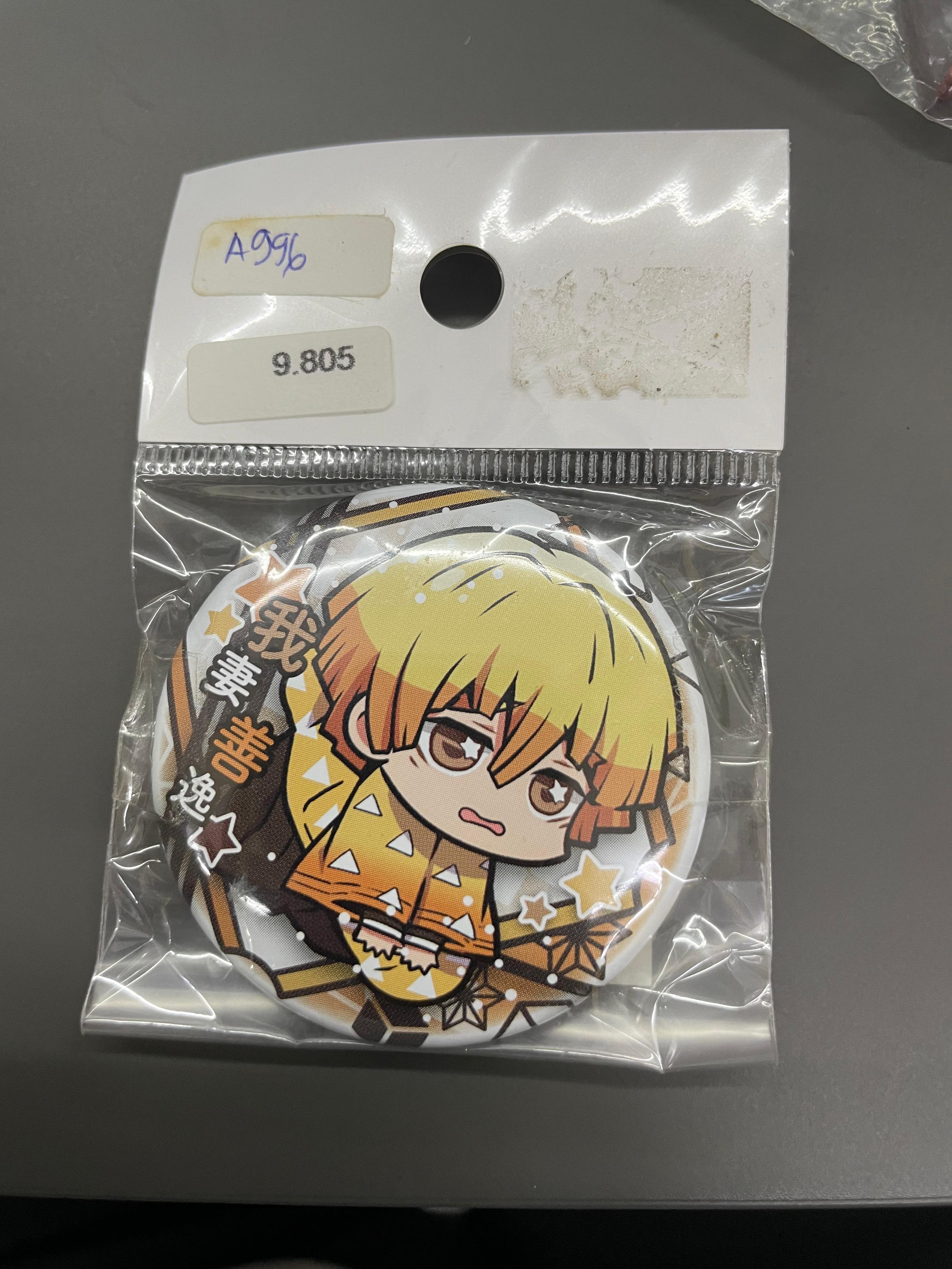 MERCHANDISE PIN ZENITSU AGATSUMA MERCHANDISE PIN ZENITSU AGATSUMA